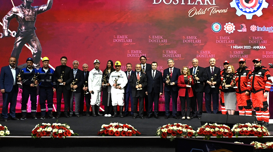 The 5th Labour Award Ceremony was held in Ankara