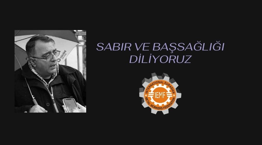 SABIR VE BAŞSAĞLIĞI DİLİYORUZ