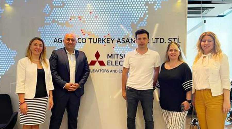 AG MELCO MİTSUBİSHİ ASANSÖR İŞYERİ ZİYARETİ