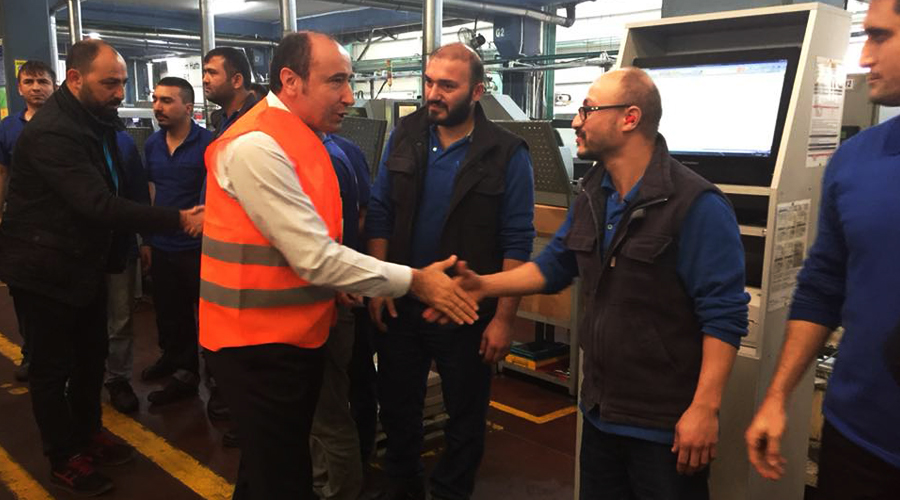 YENİ DAHİL OLAN AKIM METAL İŞYERİ ZİYARETİ