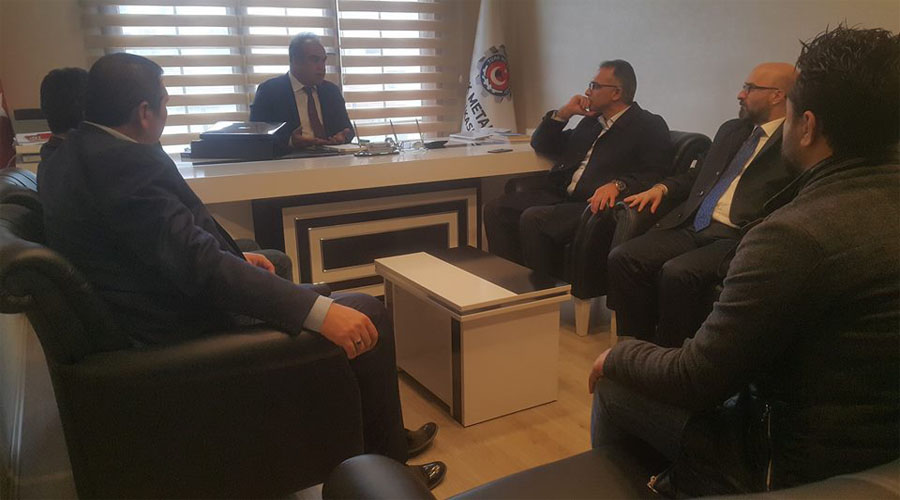 AK PARTİ GEBZE İLÇE BAŞKANI SOBA'DAN ŞUBEMİZE ZİYARET