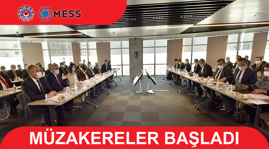 MÜZAKERELER BAŞLADI