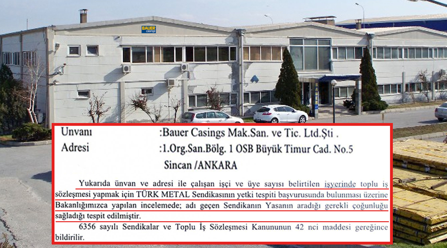 BAUER CASINGS DE ZAFER METAL EMEKÇİLERİNİN!