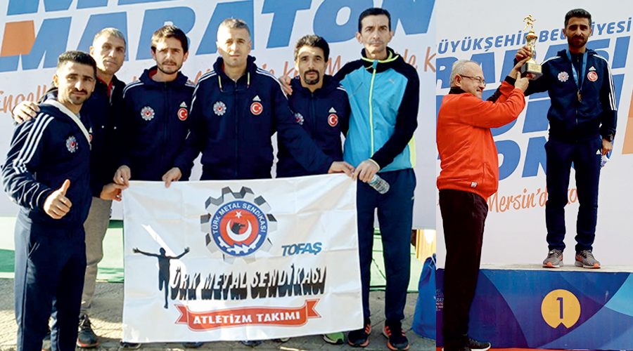 TÜRK METAL, 4. ULUSLARARASI MERSİN MARATONU’NDA…