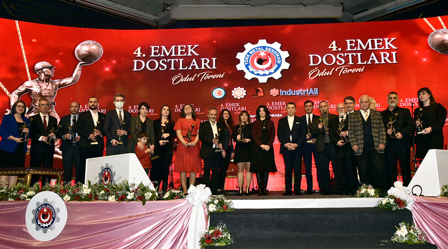 EMEK DOSTLARI 4. ÖDÜL TÖRENİ ANKARA’DA YAPILDI