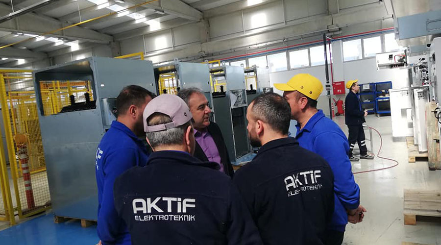 AKTİF ELEKTROTEKNİK İŞYERİ ZİYARETİ