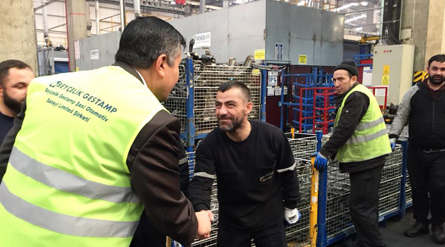 BEYÇELİK GESTAMP İŞYERİ ZİYARETİ 