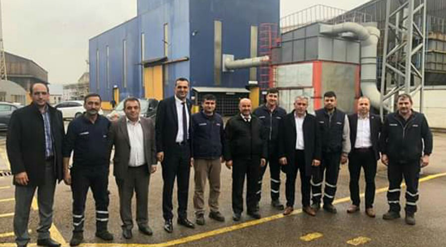 ELBA BASINÇLI DÖKÜM İŞYERİ ZİYARETİ