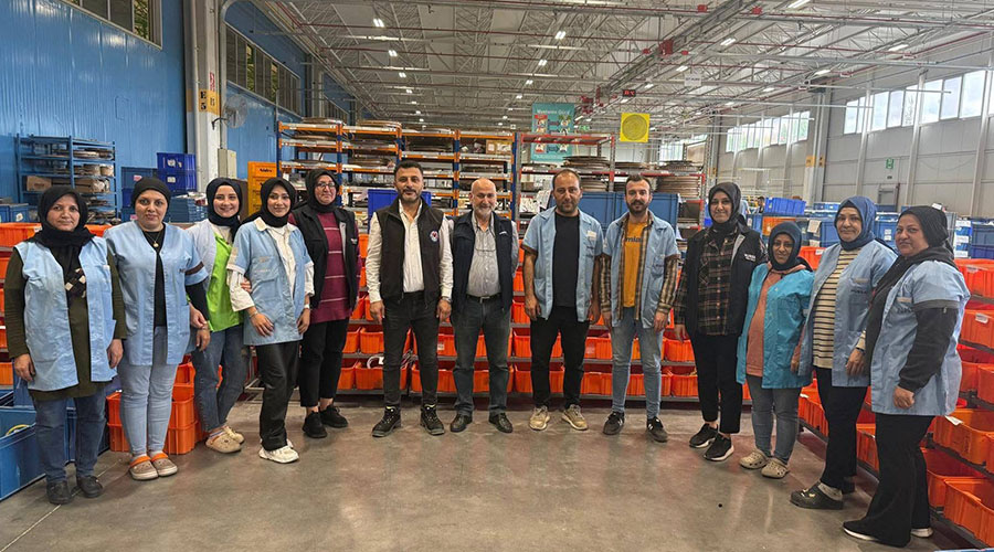 NURSAN KABLO ÇALIŞANI ÜYELERİMİZE ZİYARET