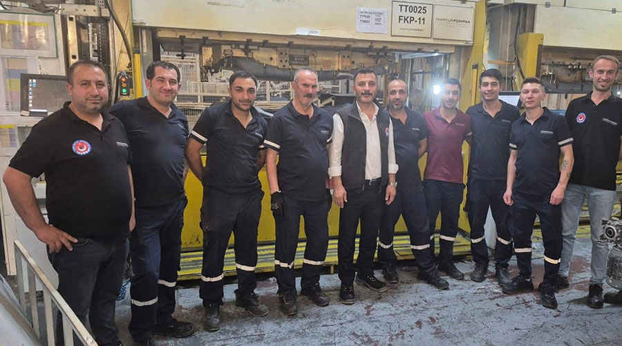 FOMPAK AMBALAJ VE POLİÜRETAN ÇALIŞANI ÜYELERİMİZE ZİYARET