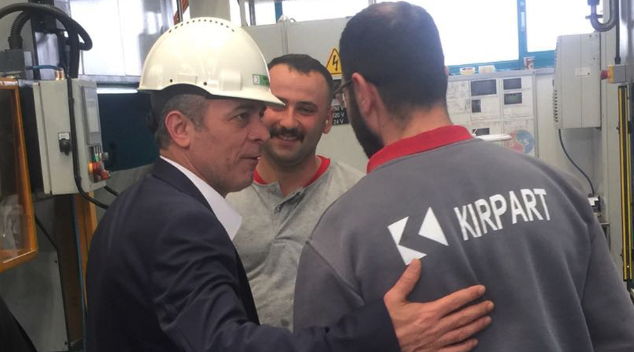 ŞUBE BAŞKANIMIZ KIRPART'DA