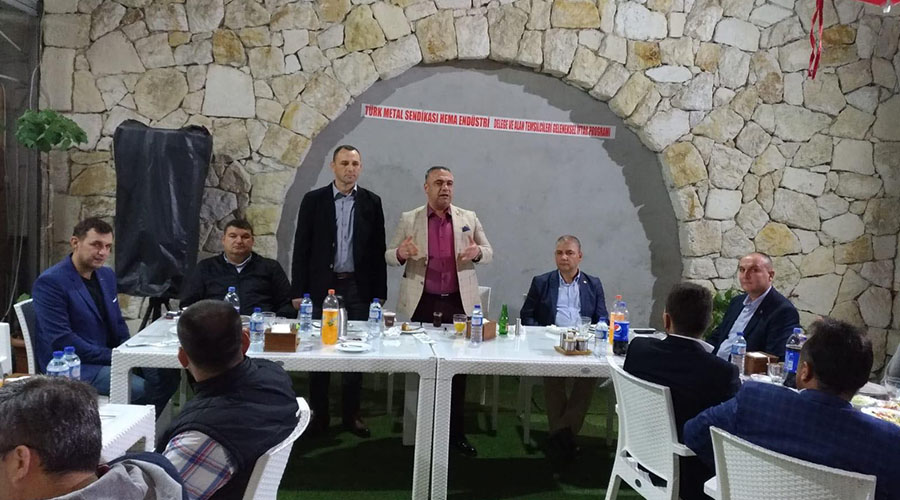 HEMA ENDÜSTRİ İŞYERİ TEMSİLCİLİĞİ İFTAR PROGRAMI