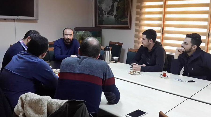 SİEMENS İŞYERİNDE ÇALIŞAN ÜYELERİMİZDEN ŞUBEMİZE ZİYARET