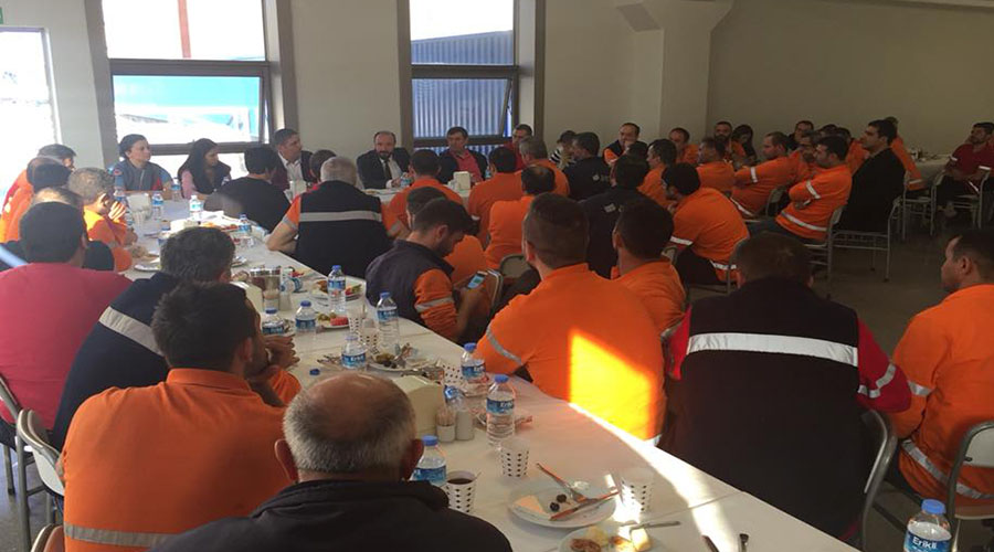 ARÇELİK İŞYERİ TEDARİK ZİNCİRİNDE ÇALIŞAN ÜYELERİMİZ İLE KAHVALTI