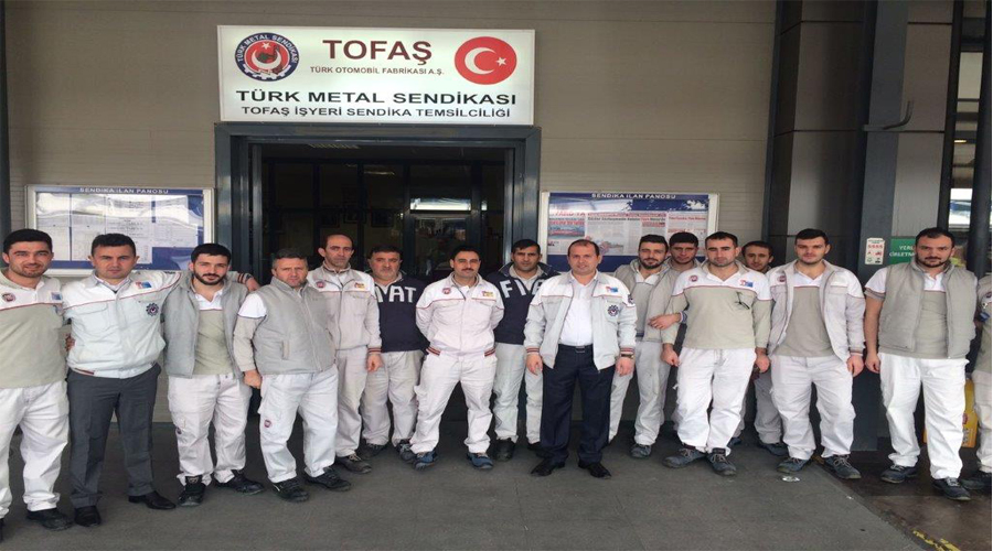 TOFAŞ İŞYERİ BÖLÜMLERİNE ZİYARET 