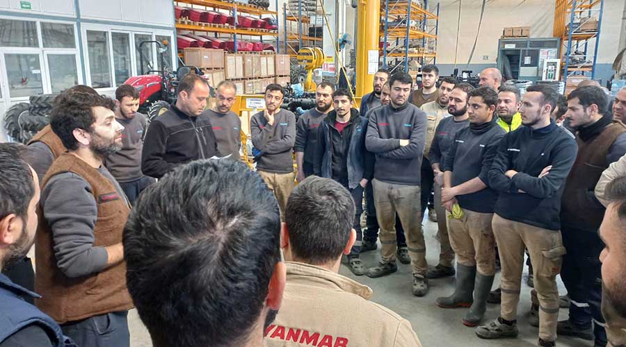 YANMAR MAKİNA İŞYERİ ZİYARETİ VE AÇIKLAMA